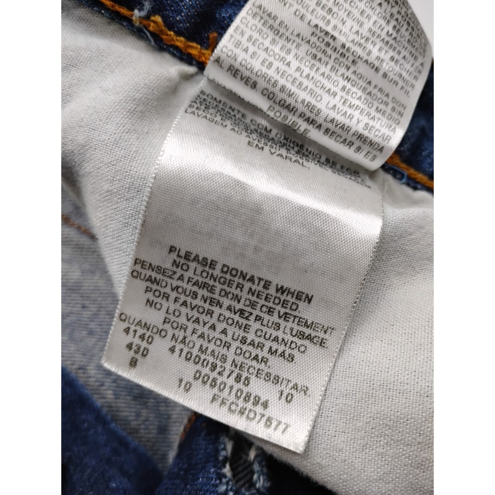 Levis 501 Original Mens Medium Wash Blue Denim Straight Leg Jeans 38x30 Faded - Picture 9 of 12